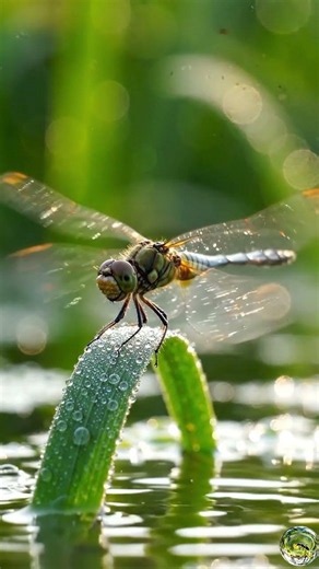 Dragonfly Above the Water