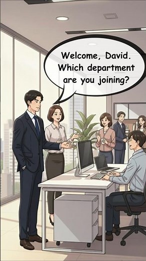 💼 First Day at a New Job – Easy English Self Introduction Conversation | Learn English for Work