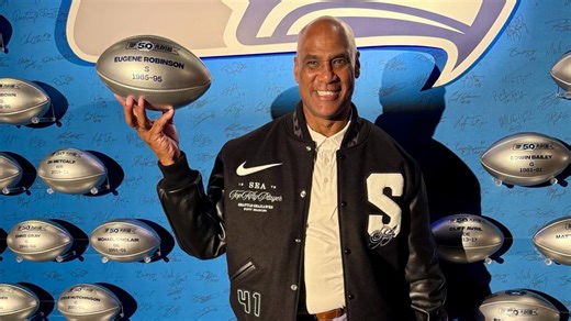 WCNC Charlotte's Eugene Robinson recognized as one of 50 best players in Seattle Seahawks history