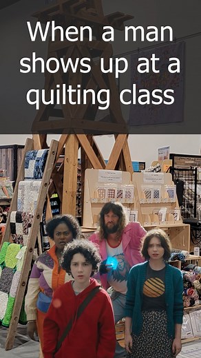 We love men who quilt #realmenquilt #fabricbash #quilter #quilt | Fabric Bash