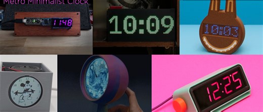 🕰️Time Tellers of The Adafruit Learning System🕰️ – Build a Clock Today
