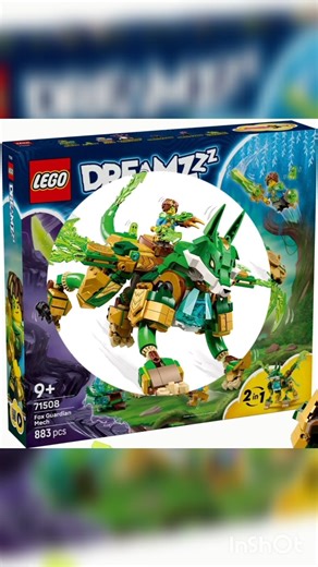 Lego Dreamzzz 71508 Fox Guardian Mech #lego #mech #shorts