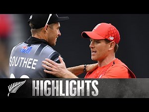 Another England Super Over! | HIGHLIGHTS | 5th T20 - BLACKCAPS v England, Eden Park 2019