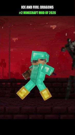 Ride a 50-Block Dragon in Minecraft 🐉 #2 Mod of 2026