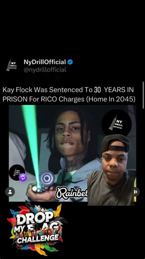 Hocus 45th on Instagram: "This saddens my heart.. I know where Kay Flock heart is at.. and he really wants to influence and encourage change.. I was once in this predicament but I made it out.. that’s why I go so hard with the positivity because I made a promise to myself, to GOD that if I make it out I will help rebuild the community I destroyed… So when I say I’m dropping my flag I don’t expect people who ain’t never been through nothing to understand… Free @officialkayflocka .. The fight ain’
