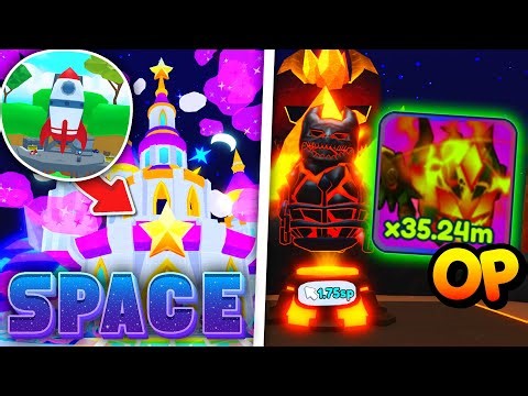 New Space World Pets are INSANE 😲 | Roblox Tap Simulator