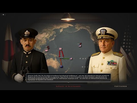 Panzer Corps 2 PG3D Mod - Japan Campaign 1941-45 - 4th scenario "Schlacht in der Korallensee"