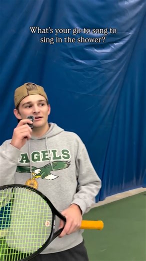 Drexel Club Tennis on Instagram: "What’s your go-to song to sing in the shower? 🎵"