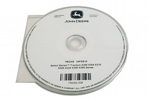 John Deere X300 Technical Manual