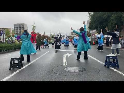 総踊り『うらじゃ音頭』／第51回 鎌ヶ谷市民まつり（2025/10/11）@イオン鎌ケ谷前ストリート