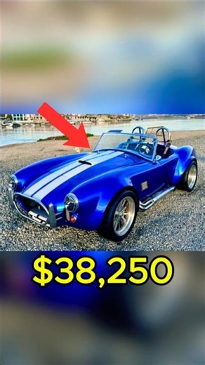 59 People Bid On This $38k Cobra... It's A Replica #carauction #cardealership #copart