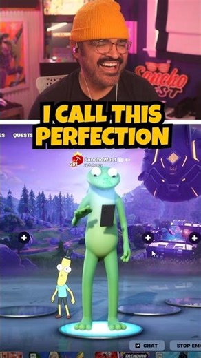 Best Lizard! Emote Combo ever #fortnite