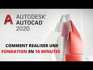 Comment dessiner un plan de fondation sur Autocad 2021