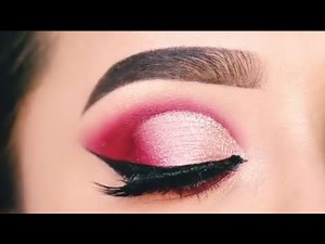 Red 🍒 Eye Makeup Tutorial.