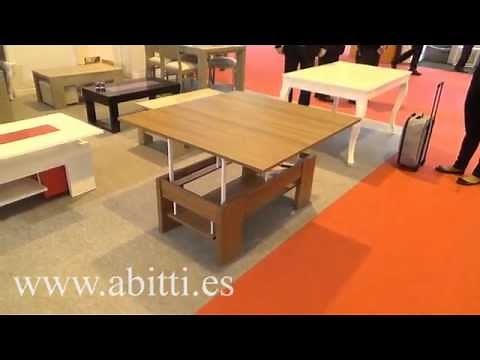 Mesa de centro: convertible, elevable y extensible ¡Cómo funcionan!