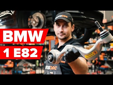 How to change front suspension arm on BMW 1 Series E82 [TUTORIAL AUTODOC]