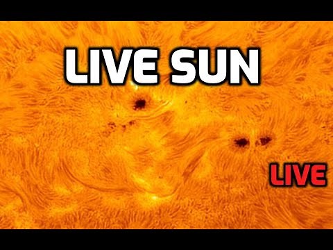Live SUN Stream From My Backyard