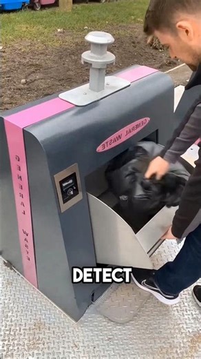 This Isn’t a Normal Dustbin… It’s Future Tech #Unbelievable