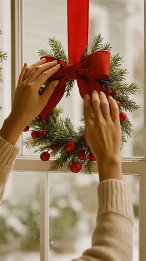Add instant holiday coziness! 🎄 Set of 6 mini wreaths with pinecones & red bows — perfect for kitchens, windows, or doors. Lightweight, easy to hang, zero hassle. ✨ Grab yours today and make your home merry! 🎁❤️ | Clearlucid