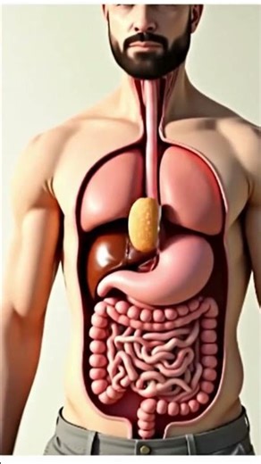 Visual Anatomy of Digestion | Human Health Explained #digestiveprocess