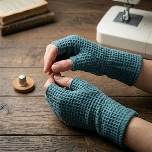 Beginner Crochet Fingerless Mitts Pattern – Easy Wrist Warmers PDF Tutorial - Etsy