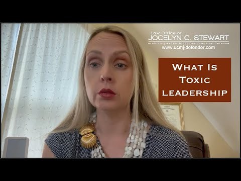 What Is Toxic Leadership? As explained by Jocelyn C. Stewart