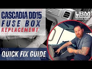 Replace a Freightliner Cascadia Fuse Box - LRM