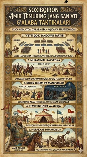 Amir Temurning Jang San'ati #uzbekistan #history #amir #topnews #shorts #army #rek #imperiya #2026