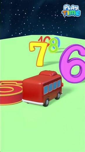 123 For Kids | Learn Number 1 to 10 | Counting | Baby Cartoon & Nursery Rhymes #shorts #kidssongs