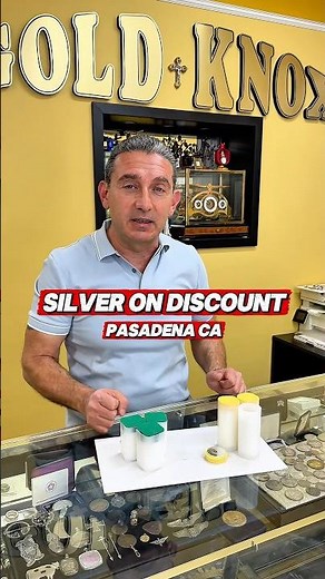 Silver is on discount in Pasadena Ca! 🪙 💰 | Gold Knox Jewelry & Coin Exchange 📍
