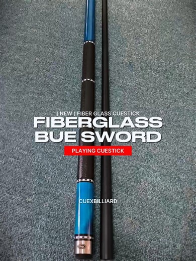 CX Fiberglass Blue Sword: Perfect for Billiard Lovers