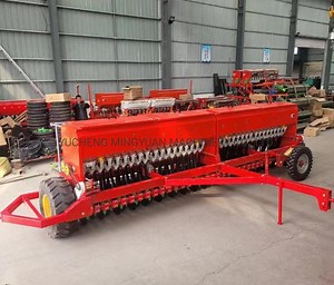 [Hot Item] Hydraulic Tractor Trailed Rice Oat Wheat Planter Alfalfa Planter for Big Farm