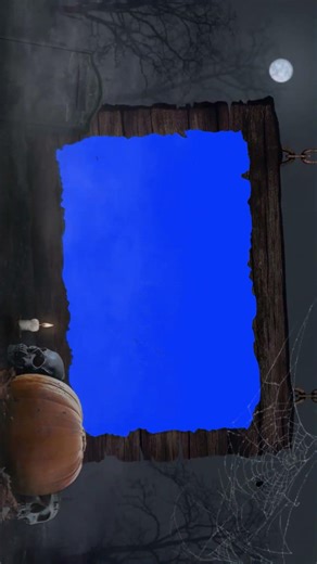 halloween green screen board animation | horror title overlay #shorts #short #shortvideo #animation