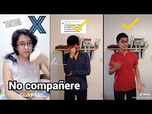 Tiktoker corrige a Andra Escamilla por usar lenguaje inclusivo en lengua de señas