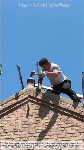 The Hardest Part of Building a Brick House Roof