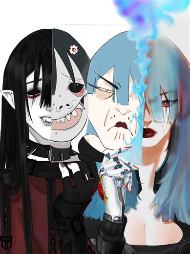Base Mine Her digital art collab - CapCut arttrend