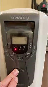 Kenwood EW7507EK oil filled radiator heater not working lights blinking clicking noise repair fix