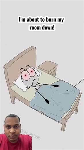 I'm about to burn my room down! Z animation memes) #shorts #mosquito