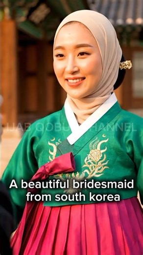 South Korean traditional clothing for bridesmaids