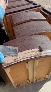 681K views · 20K reactions | Stripping an old paint job off this Mid-Century Modern dresser — Once burgundy paint adorned with gold sea shells… now updated with a deep stain finish. “Java” in General Finishes. 癩癩 #midcenturymodern #mcm #refinishedfurniture | Raven Street Market x Painters' Parlour | Facebook