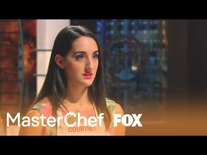 Courtney's Harmonious Honey Cake | Season 5 Ep. 2 | MASTERCHEF