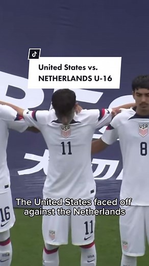 United States vs. Netherlands U-16 highlights 🫣 #mls #mlsnext #unitedstates #usa #us #usynt #america #netherlands #holland #dutch #u16 #japansoccer #japan #soccer #footbal #footyaccess