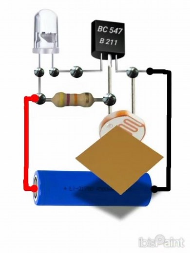 How to Make Auto-Night ON/OFF Bulb using LDR and BC547 Transistor | #diy
