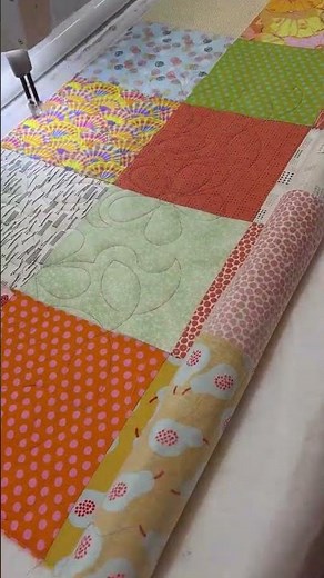 Pro Stitcher at work In time lapse #kristinasquilting #prostitcher #computerizedquilting #shorts