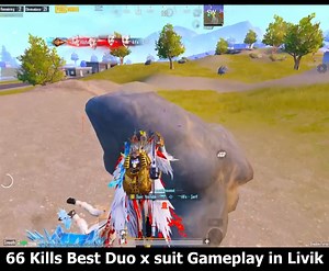 32K views · 999 reactions | 66 Kills Best Duo x suit Gameplay in Livik | support sqez | Jaguar Pubg | Facebook