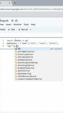 Create DataFrame in Pandas using Dictionary | Python Tutorial #python #pandas