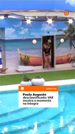 #BBB26 🏡VAR: Assista momento em que Paulo Augusto empurra Jonas Sulzbach durante a dinâmica do Big Fone 📞 a situação gerou expulsão do brother. | gshow