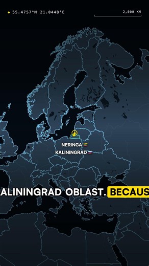 Lithuania's Stranded Peninsula You Can Only Reach by Ferry #shorts