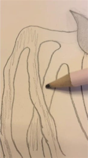 Stranger things!! Im drawing shadow monster #strangerthings #drawing #art #artist #shadowmonster