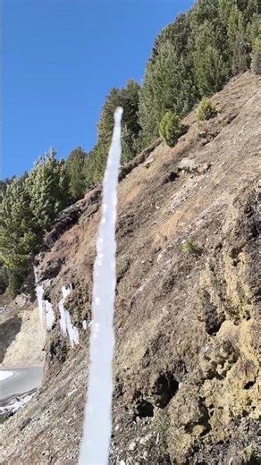 frozen place in Sonmarg Kashmir